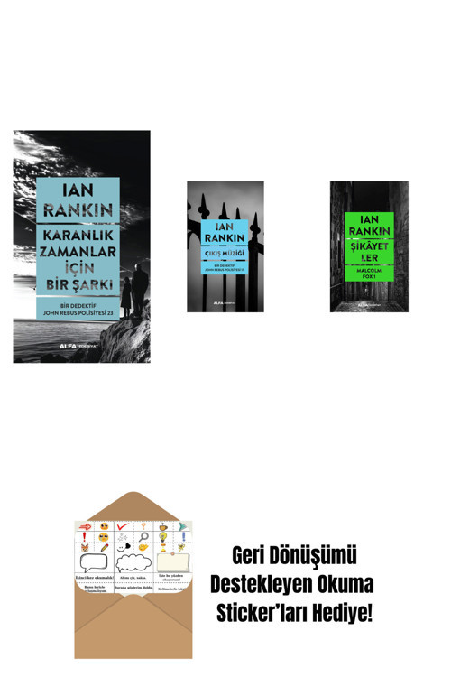Alfa Yayıncılık Karanlık Zamanlar İçin Bir Şarkı + Çıkış Müziği + Şikâyetler + Okuma Sticker'Ları