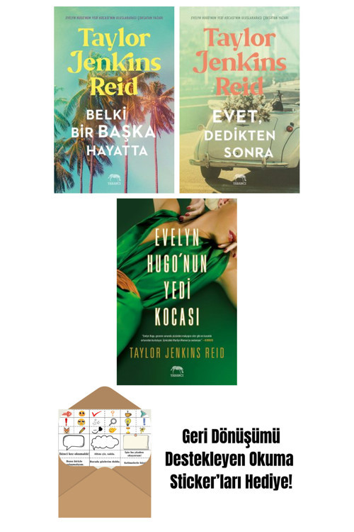 İthaki Yayınları Belki Bir Başka Hayatta + Evet, Dedikten Sonra + Evelyn Hugo’Nun Yedi Kocası