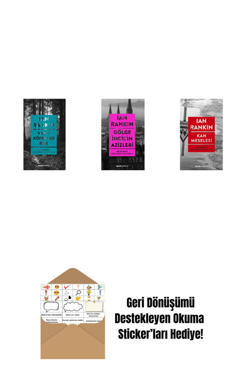 Alfa Yayıncılık Vahşi Köpekler Bile + Gölge İncil'İn Azizleri + Kan Meselesi + Okuma Sticker'Ları