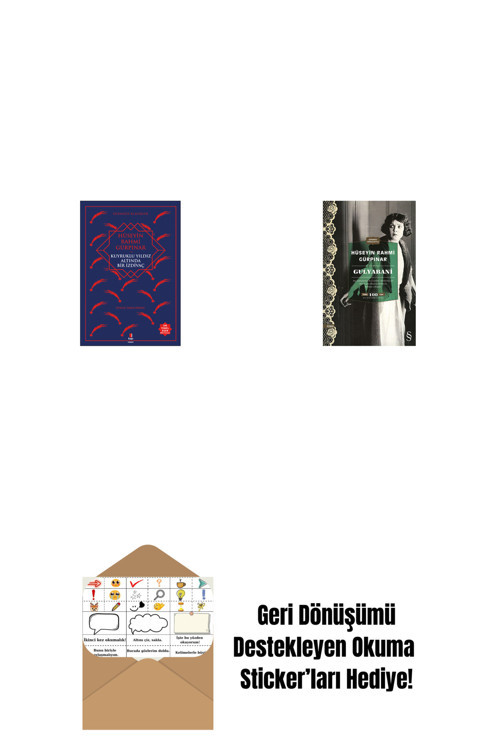Everest Yayınları Kuyruklu Yıldız Altında Bir İzdivaç + Gulyabani (Cep Boy) + Okuma Sticker'Ları