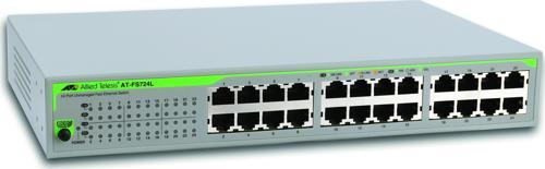 ALLIED TELESIS 24-PORT AT-FS724L-50 10/100 YÖNETİLEMEZ SWITCH