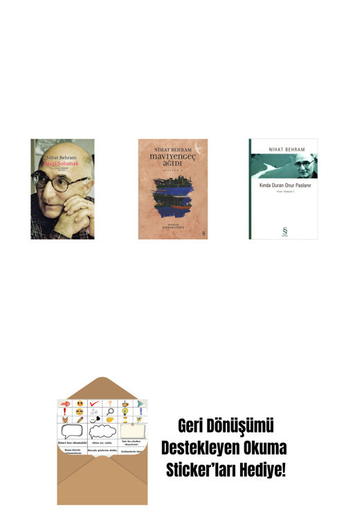 Alfa Yayıncılık Ateşi Solumak (Ciltli) + Maviyengeç Ağıdı + Kında Duran Onur Paslanır + Okuma Sticker'Ları