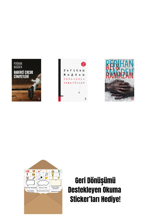 Everest Yayınları Haberci Çocuk Cinayetleri + Tehlikeli Temayüller + Ali And Ramazan + Okuma Sticker'Ları