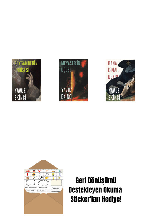 Everest Yayınları Peygamberin Endişesi + Meyaser'İn Uçuşu + Bana İsmail Deyin + Okuma Sticker'Ları