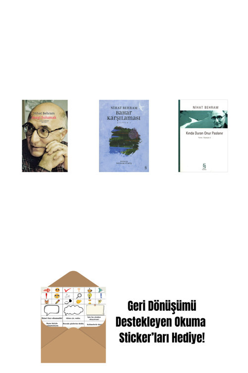 Alfa Yayıncılık Ateşi Solumak (Ciltli) + Bahar Karşılaması + Kında Duran Onur Paslanır + Okuma Sticker'Ları