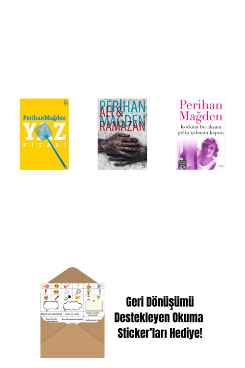 Everest Yayınları Yaz Kitabı + Ali And Ramazan + Korkma Bu Akşam Gelip Çalmam Kapını + Okuma Sticker'Ları