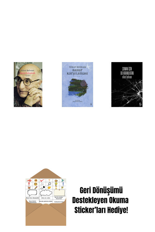 Alfa Yayıncılık Ateşi Solumak (Ciltli) + Bahar Karşılaması + Çıkmak İçin Bu Karanlıktan + Okuma Sticker'Ları