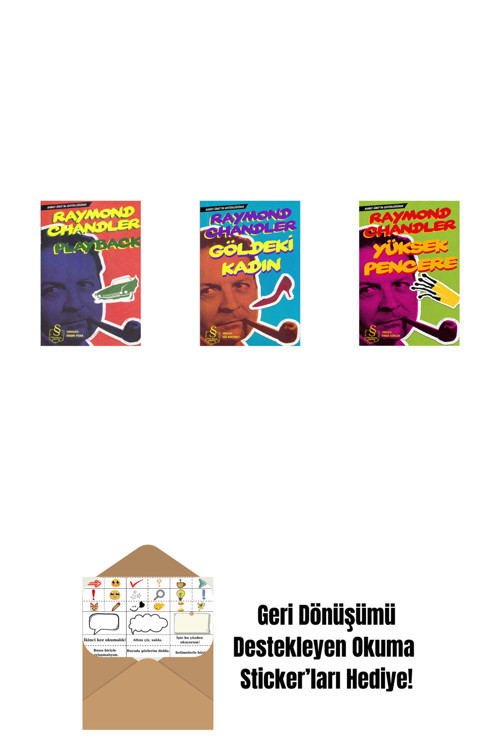 Alfa Yayıncılık Playback (Cep Boy) + Göldeki Kadın (Cep Boy) + Yüksek Pencere (Cep Boy) + Okuma Sticker'Ları