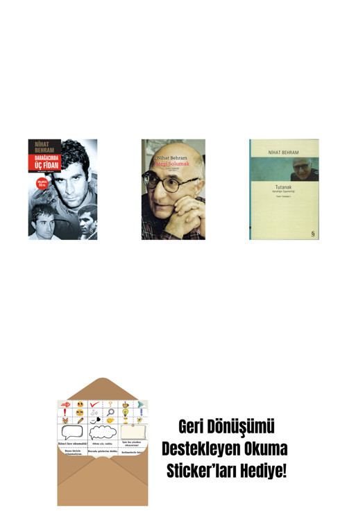 Alfa Yayıncılık Darağacında Üç Fidan (Ciltli) + Ateşi Solumak (Ciltli) + Tutanak + Okuma Sticker'Ları