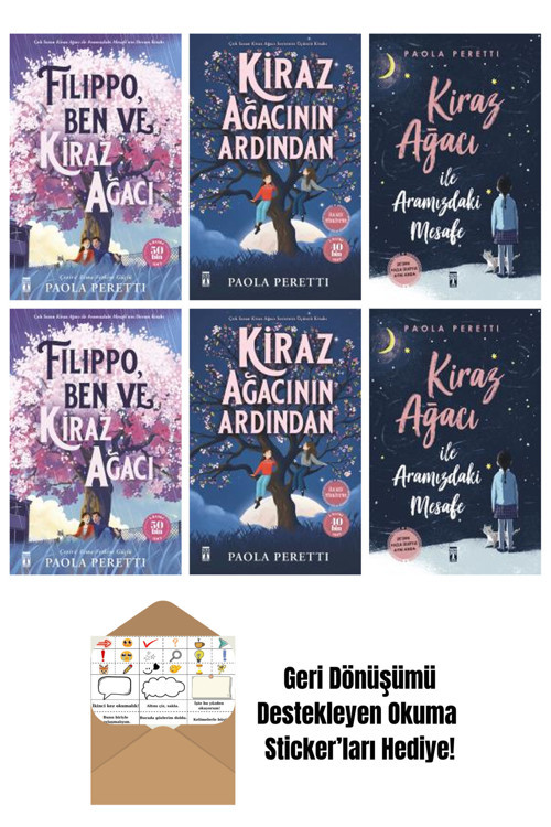 Timaş Yayınları Paola Peretti 6 Kitap Seti + Okuma Sticker'Ları