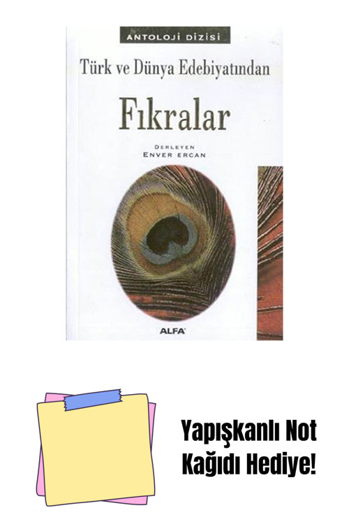 Alfa Yayıncılık Türk Ve Dünya Edebiyatından Fıkralar + Yapışkanlı Not Kağıdı