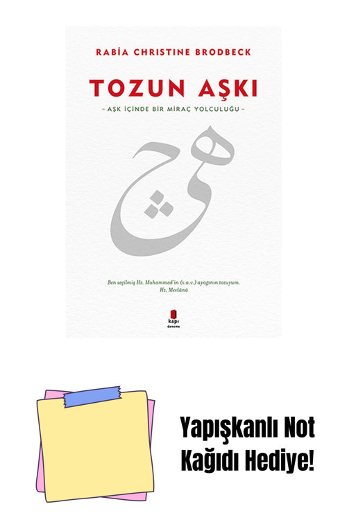 Kapı Yayınları Tozun Aşkı + Yapışkanlı Not Kağıdı