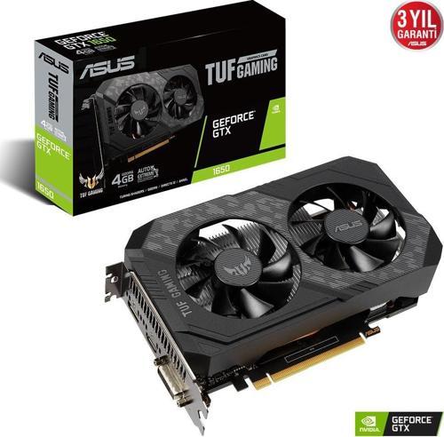 4GB TUF-GTX1650-O4GD6-P-V2 GAMING GDDR6 128bit HDMI-DP-DVI PCIE 3.0