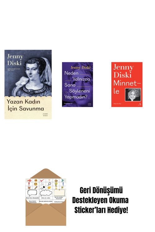 Everest Yayınları Yazan Kadın İçin Savunma + Neden Yalnızca Sana Söyleneni Yapmadın? + Minnetle + Okuma Sticker'Ları