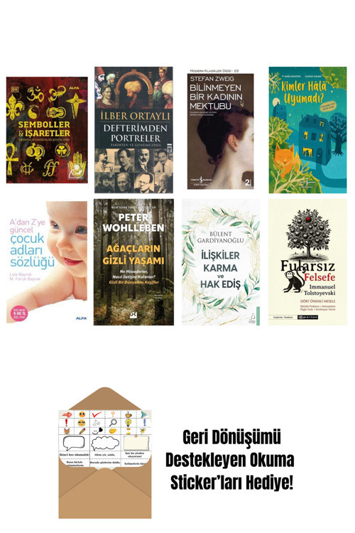 Alfa Yayıncılık En Çok Okunan Güncel Konular Kitapları 8 Kitap Set