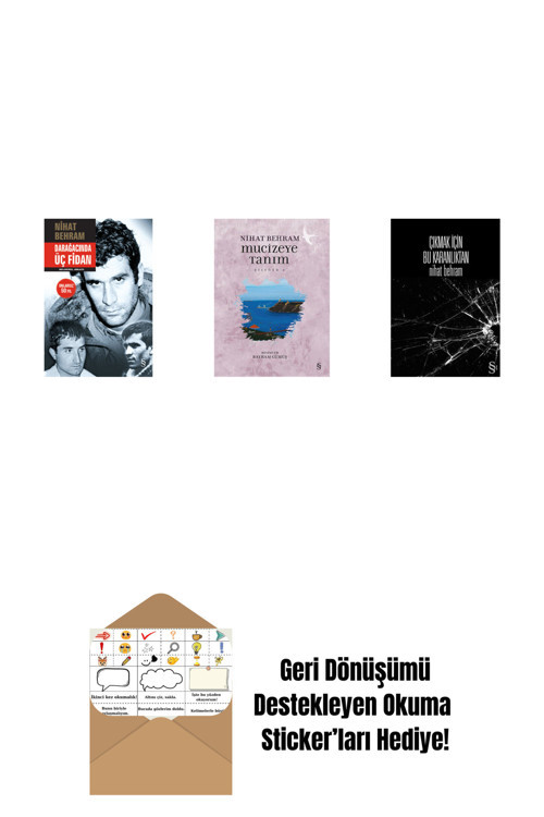 Alfa Yayıncılık Darağacında Üç Fidan (Ciltli) + Mucizeye Tanım + Çıkmak İçin Bu Karanlıktan + Okuma Sticker'Ları