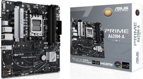 PRIME A620M-A-CSM DDR5 HDMI-DP PCIE 4.0 AM5 mATX KURUMSAL ANAKART