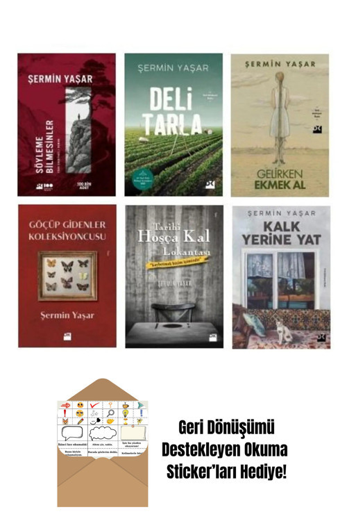 Doğan Egmont Yayıncılık Şermin Yaşar Seti 6 Kitap + Okuma Sticker'Ları