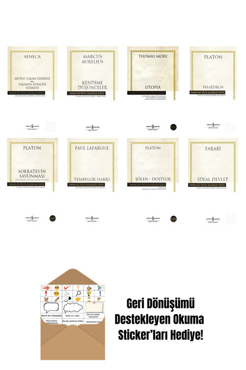 İş Bankası Kültür Yayınları En Çok Okunan Felsefe Kitapları 8 Kitap Set