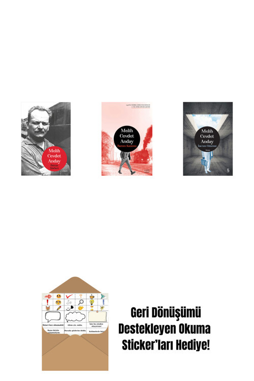 Everest Yayınları Melih Cevdet Anday - Bütün Şiirleri + Barem Kanunu + İsa’Nın Güncesi (Ciltli) + Okuma Sticker'Ları