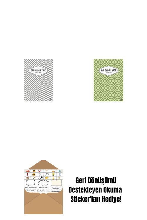 Everest Yayınları Uzakta Beyaz + Yaslı Mızıka + Okuma Sticker'Ları