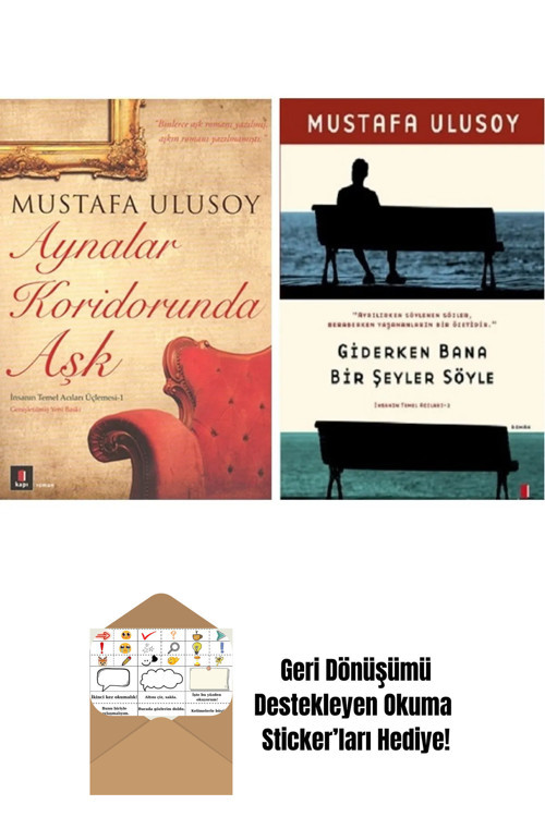 Kapı Yayınları İnsanın Temel Acıları Üçlemesi 1-2 Kitap Set + Okuma Sticker'Ları