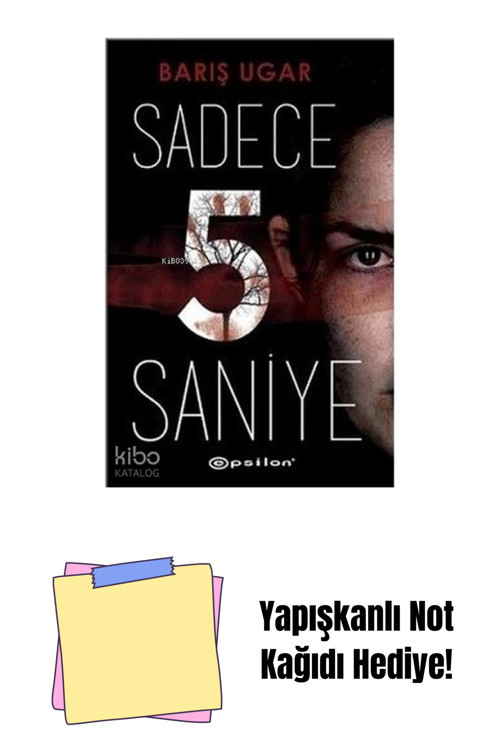 Epsilon Yayınevi Sadece 5 Saniye + Yapışkanlı Not Kağıdı