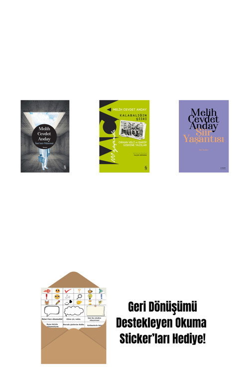 Everest Yayınları İsa’Nın Güncesi (Ciltli) + Kalabalığın Şiiri + Şiir Yaşantısı - Şiir Yazıları + Okuma Sticker'Ları