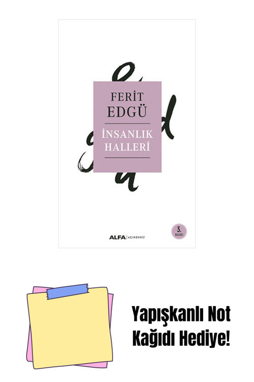 Alfa Yayıncılık İnsanlık Halleri + Yapışkanlı Not Kağıdı
