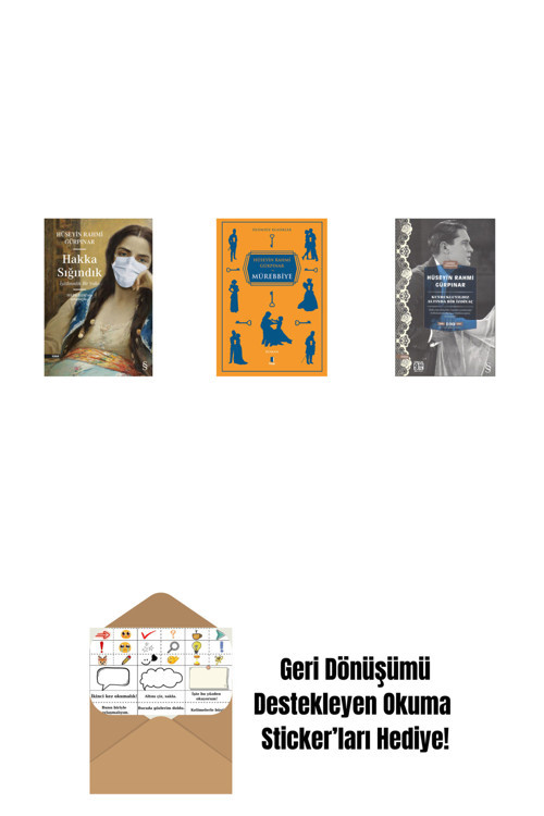 Everest Yayınları Hakka Sığındık + Mürebbiye + Kuyrukluyıldız Altında Bir İzdivaç (Cep Boy) + Okuma Sticker'Ları