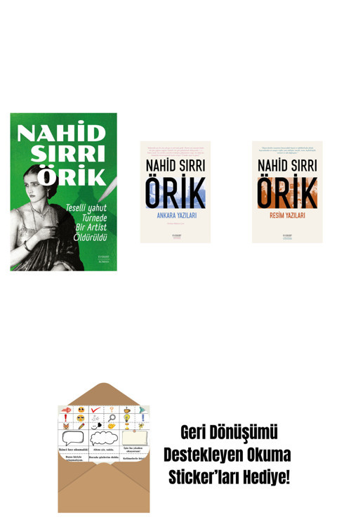 Everest Yayınları Teselli Yahut Turnede Bir Artist Öldürüldü + Ankara Yazıları + Resim Yazıları + Okuma Sticker'Ları