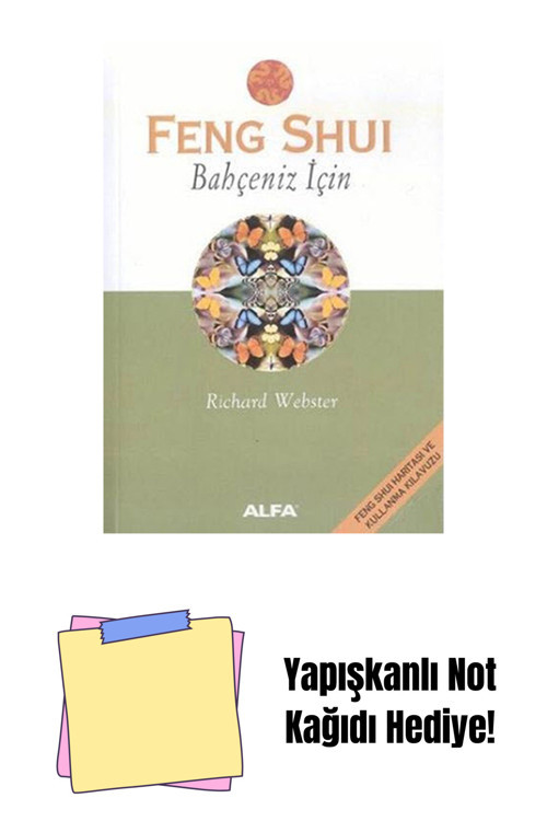 Alfa Yayıncılık Feng Shui - Bahçeniz İçin + Yapışkanlı Not Kağıdı
