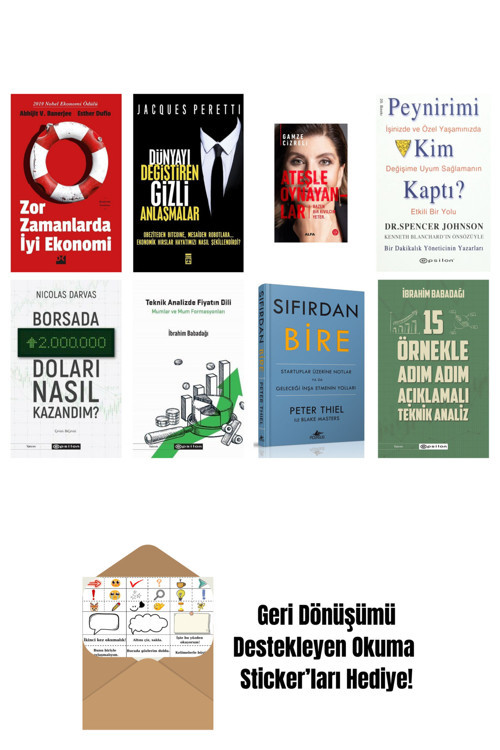 Alfa Yayıncılık En Çok Okunan İş Ekonomi Kitapları 8 Kitap Set