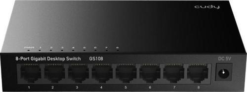 8port GS108 Gigabit Yönetilemez Metal Kasa Switch