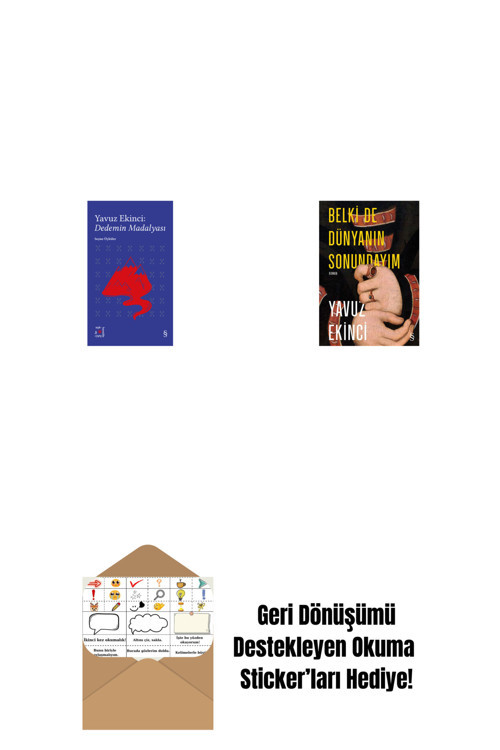 Everest Yayınları Everest Açıkhava 39 - Dedemin Madalyası + Belki De Dünyanın Sonundayım + Okuma Sticker'Ları