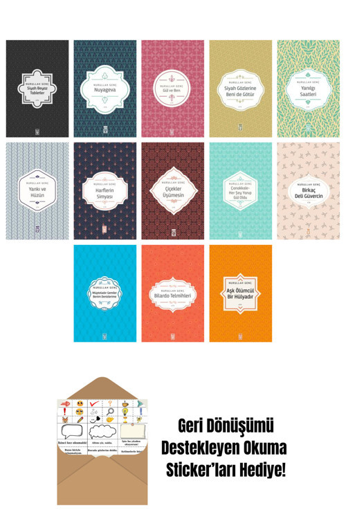 Timaş Yayınları Nurullah Genç 13 Kitap Seti + Okuma Sticker'Ları
