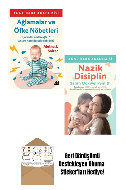 Doğan Egmont Yayıncılık Anne Baba Akademisi 2 Kitap Set + Okuma Sticker'Ları