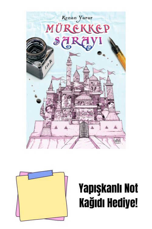 İthaki Yayınları Mürekkep Sarayı + Yapışkanlı Not Kağıdı