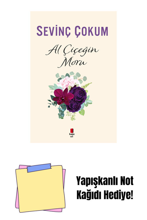 Kapı Yayınları Al Çiçeğin Moru + Yapışkanlı Not Kağıdı