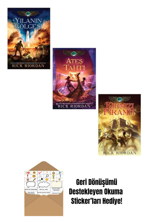 Doğan Egmont Yayıncılık Kane Günceleri 3 Kitap Set + Okuma Sticker'Ları