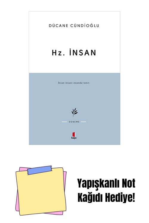 Kapı Yayınları Hz. İnsan + Yapışkanlı Not Kağıdı