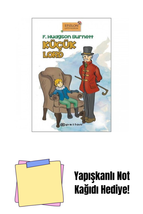 Epsilon Yayınevi Küçük Lord (Sert Kapak) + Yapışkanlı Not Kağıdı