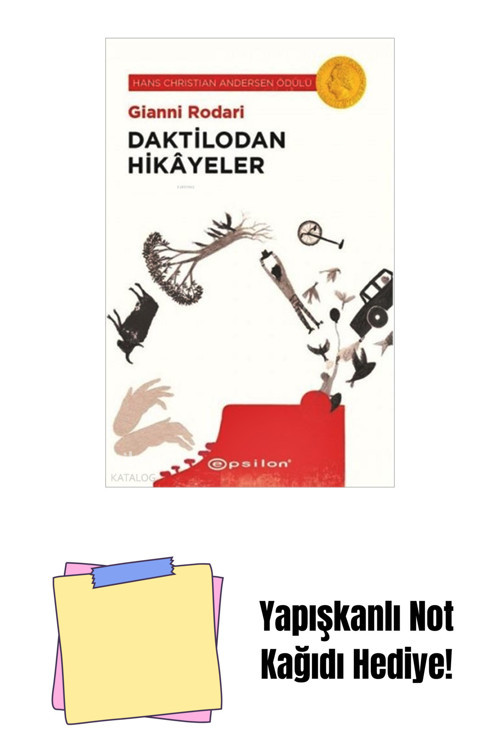 Epsilon Yayınevi Daktilodan Hikayeler + Yapışkanlı Not Kağıdı