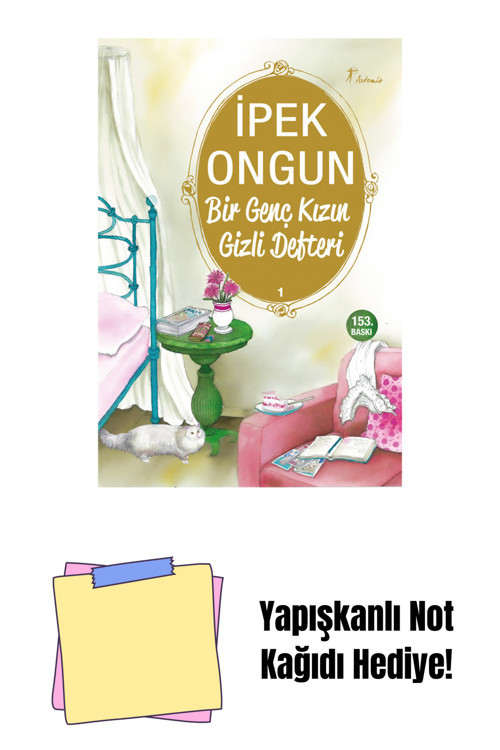 Artemis Yayınları Bir Genç Kızın Gizli Defteri 1 + Yapışkanlı Not Kağıdı