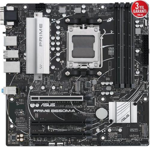 PRIME B650M-A II-CSM DDR5 HDMI-DP PCIE 5.0 AM5 mATX KURUMSAL ANAKART