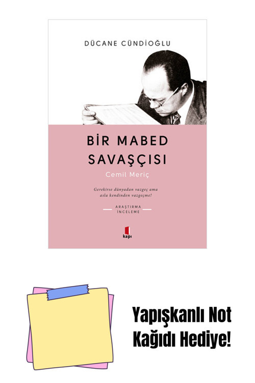 Kapı Yayınları Bir Mabed Savaşçısı + Yapışkanlı Not Kağıdı