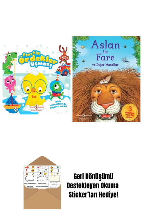 İş Bankası Kültür Yayınları En Çok Okunan Sesli Çocuk Kitapları 2 Kitap Set
