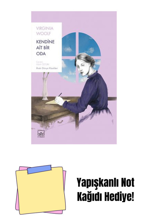 İthaki Yayınları Kendine Ait Bir Oda + Yapışkanlı Not Kağıdı