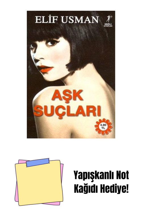 Artemis Yayınları Aşk Suçları + Yapışkanlı Not Kağıdı