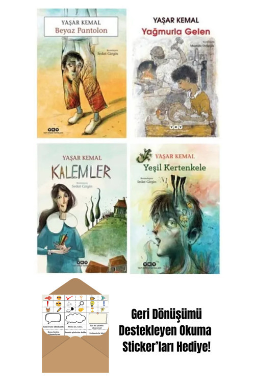 Yapı Kredi Yayınları Oktay Rifat Bütün Şiirleri 2 Kitap Set + Okuma Sticker'Ları
